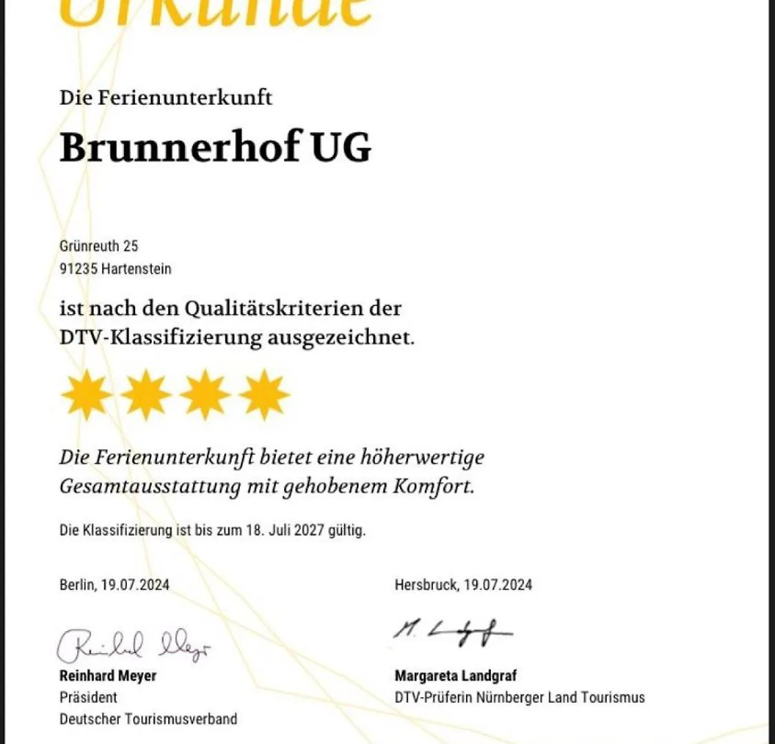Apartment Ferienwohnung Brunnerhof Urlaub Auf Dem Land Hartenstein  Deutschland